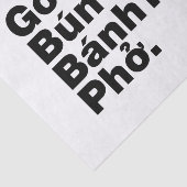 Vietnamesisch Street Food Seidenpapier (Ausschnitt)