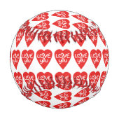 Vietnamesisch Valentine in Liebe Yêu in asiatische Baseball (Rückseite)