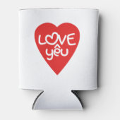 Vietnamesisch Valentine in Liebe Yêu in asiatische Dosenkühler (Vorderseite)