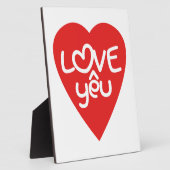 Vietnamesisch Valentine in Liebe Yêu in asiatische Fotoplatte (Seite)