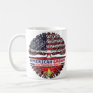 Vietnamesisch Vietnam USA USA Vereinigte Staaten Kaffeetasse