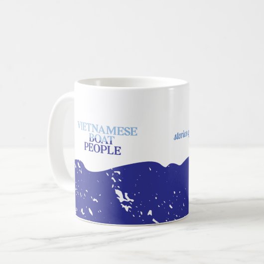 VietnamesischBoatPeople.org Tasse (Vorderseite Links)
