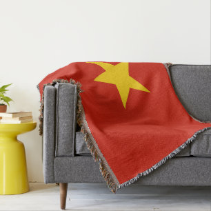 Vietnamesische Flagge Decke