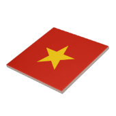 Vietnamesische Flagge Fliese (Seite)
