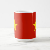 Vietnamesische Flagge Kaffeetasse (Mittel)