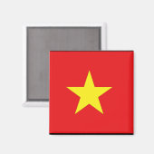 vietnamesische Flagge Magnet (Vorderseite/Rückseite)