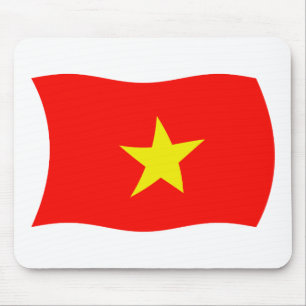 Vietnamesische Flagge Mauspad
