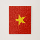 Vietnamesische Flagge Puzzle (Vertikal)