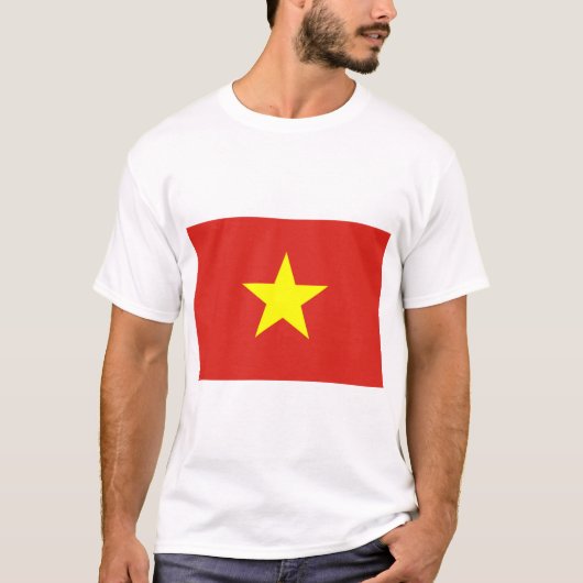 vietnamesische Flagge T-Shirt (Vorderseite)