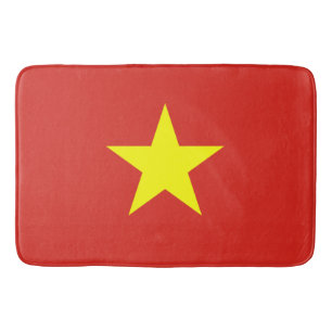 vietnamesische Flagge (Vietnam) Badematte