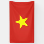 vietnamesische Flagge (Vietnam) Banner (Vertikal)