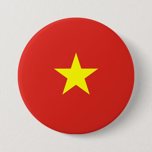 vietnamesische Flagge (Vietnam) Button (Vorderseite)
