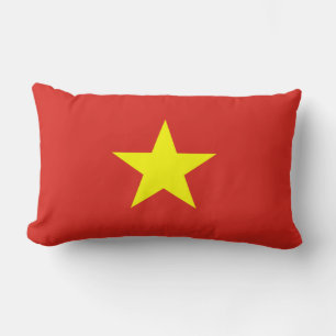 vietnamesische Flagge (Vietnam) Lendenkissen