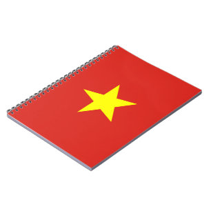 vietnamesische Flagge (Vietnam) Notizblock