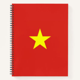 vietnamesische Flagge (Vietnam) Notizblock