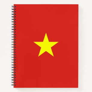vietnamesische Flagge (Vietnam) Notizblock