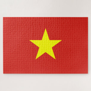 vietnamesische Flagge (Vietnam) Puzzle