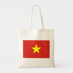 vietnamesische Flagge (Vietnam) Tragetasche