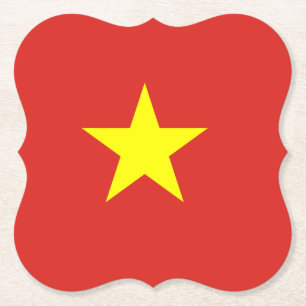 (Vietnamesische) Flagge Vietnams Untersetzer