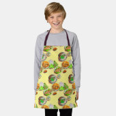 vietnamesische Geschirr Schürze (Getragen)