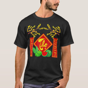 vietnamesische Großvater, Oma Geschenke zum Geburt T-Shirt