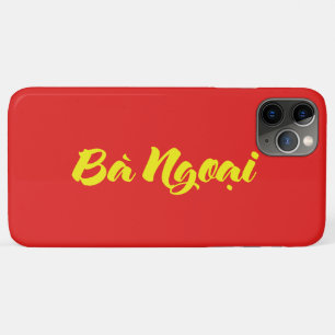 Vietnamesische (Mütterliche) Großmutter - Bà Ngoại Case-Mate iPhone Hülle