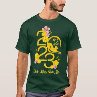 Vietnamesische Neujahrsdekorationen Tet 2023 Chuc  T-Shirt