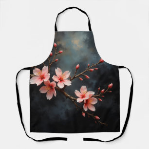 Vietnamesische Pfirsichblüten-Kunst Schürze