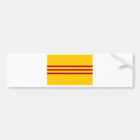 Vietnamesische Südflagge - Vietnam Cờ vàng Ba sọc