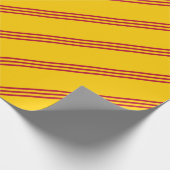Vietnamesische Südflagge - Vietnam Cờ vàng Ba sọc Geschenkpapier (Ecke)