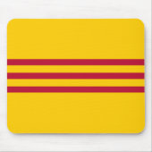 Vietnamesische Südflagge - Vietnam Cờ vàng Ba sọc Mousepad (Vorne)