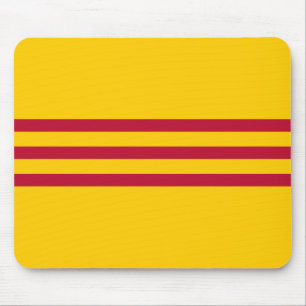 Vietnamesische Südflagge - Vietnam Cờ vàng Ba sọc Mousepad