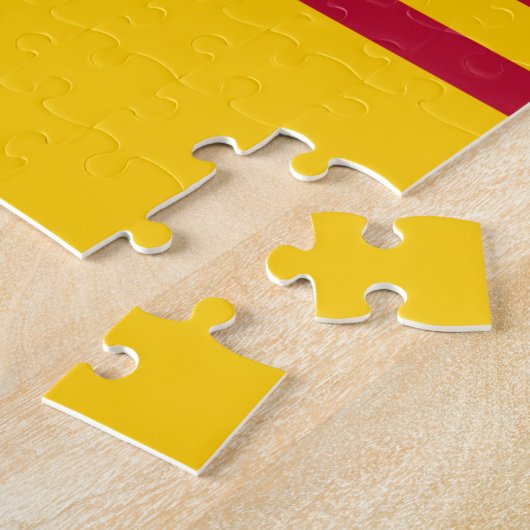 Vietnamesische Südflagge - Vietnam Cờ vàng Ba sọc Puzzle (Seite)