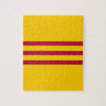 Vietnamesische Südflagge - Vietnam Cờ vàng Ba sọc Puzzle<br><div class="desc">Vietnamesische Südflagge - Vietnam Cờ vàng Ba sọc đỏ - Flagge von Südvietnam - vietnamesische Südflagge - Flagge der Republik von Vietnam (Erb-und Freiheits-Flagge - Lá cờ Tự tun Sie và Di Sản) - Quốc kỳ Việt Nam Cộng hòa - Cờ Ba que - nam, südwärts Vietnamese, Südvietnam, vietnamesische Südflagge,...</div>
