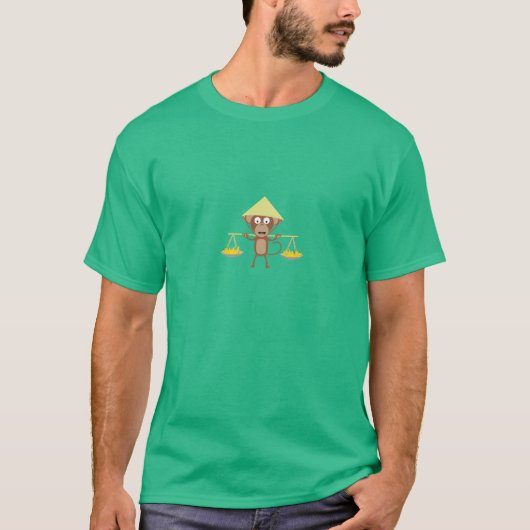 Vietnamesischer Affe T-Shirt (Vorderseite)