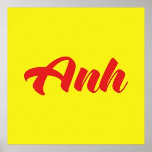 Vietnamesischer Bruder - Anh ~ TietDeskVietLanguag Poster