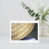 Vietnamesischer Conical Hat Postkarte (Stehend Vorderseite)