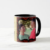 Vietnamesischer Hund 2018 Grußwort Foto Rahmen 2 Tasse (VorderseiteRechts)