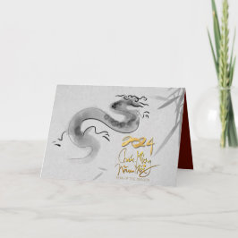 Vietnamesischer Originaldrache Jahr 2024 HGC Karte