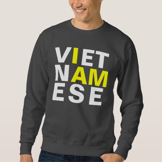 vietnamesischer Pullover (Vorderseite)