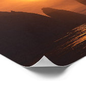 Vietnamesischer Sunset Poster (Ecke)