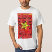 Vietnamesischer T - Shirt - WÖRTERBUCH (Vorderseite)
