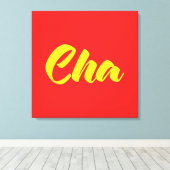 Vietnamesischer Vater - Cha ~ TietetVivimont Langu Leinwanddruck (Insitu (Holzboden))