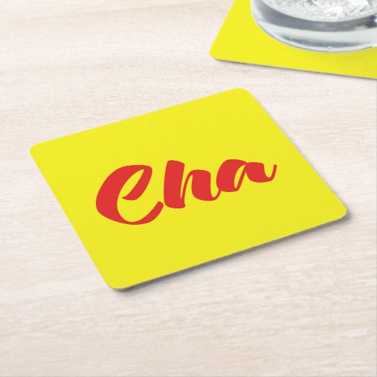 Vietnamesischer Vater - Cha ~ TietetVivimont Langu Rechteckiger Pappuntersetzer (angewinkelt)