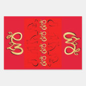 Vietnamesisches Katzenjahr 2023 WP3 Geschenkpapier Set (Vorderseite 3)