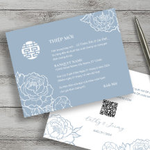 Vietnamesisches Peony Song Hy Wedding Thiemp Mon i