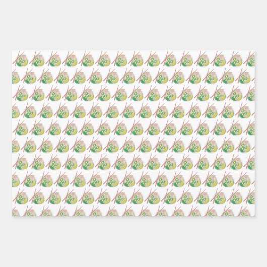 Vietnamesisches Schweinefleisch Banh Mi Sandwich P Geschenkpapier Set (Vorderseite)