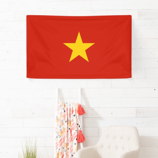 Vietnamflagge Banner (Insitu)