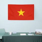 Vietnamflagge Banner (Messeveranstaltung)