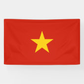 Vietnamflagge Banner (Horizontal)